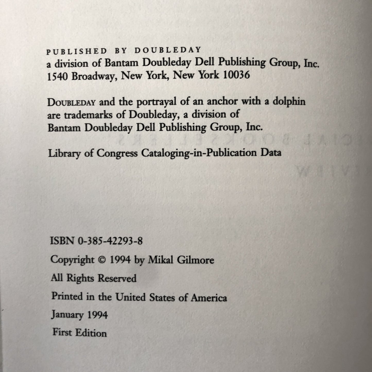 Shot in the Heart by Mikal Gilmore [LUXURY PREVIEW EDITION] - Bookshop Apocalypse