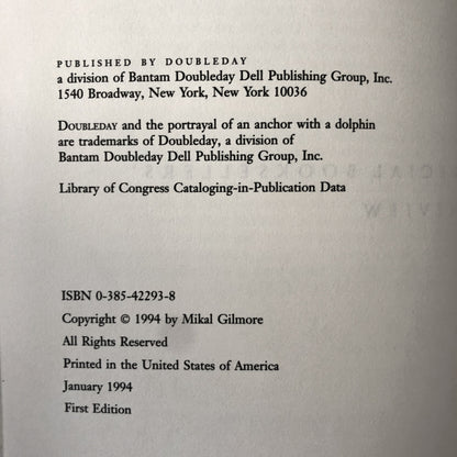 Shot in the Heart by Mikal Gilmore [LUXURY PREVIEW EDITION] - Bookshop Apocalypse