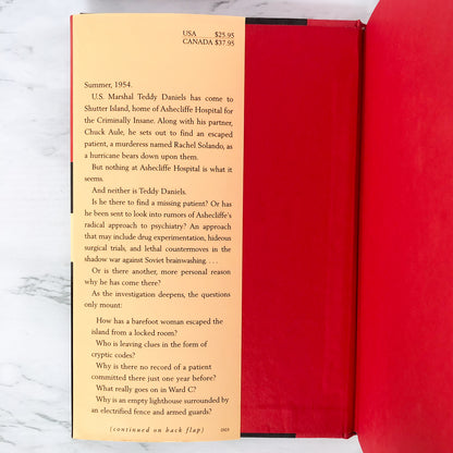 Shutter Island by Dennis Lehane [FIRST EDITION • FIRST PRINTING] 2003