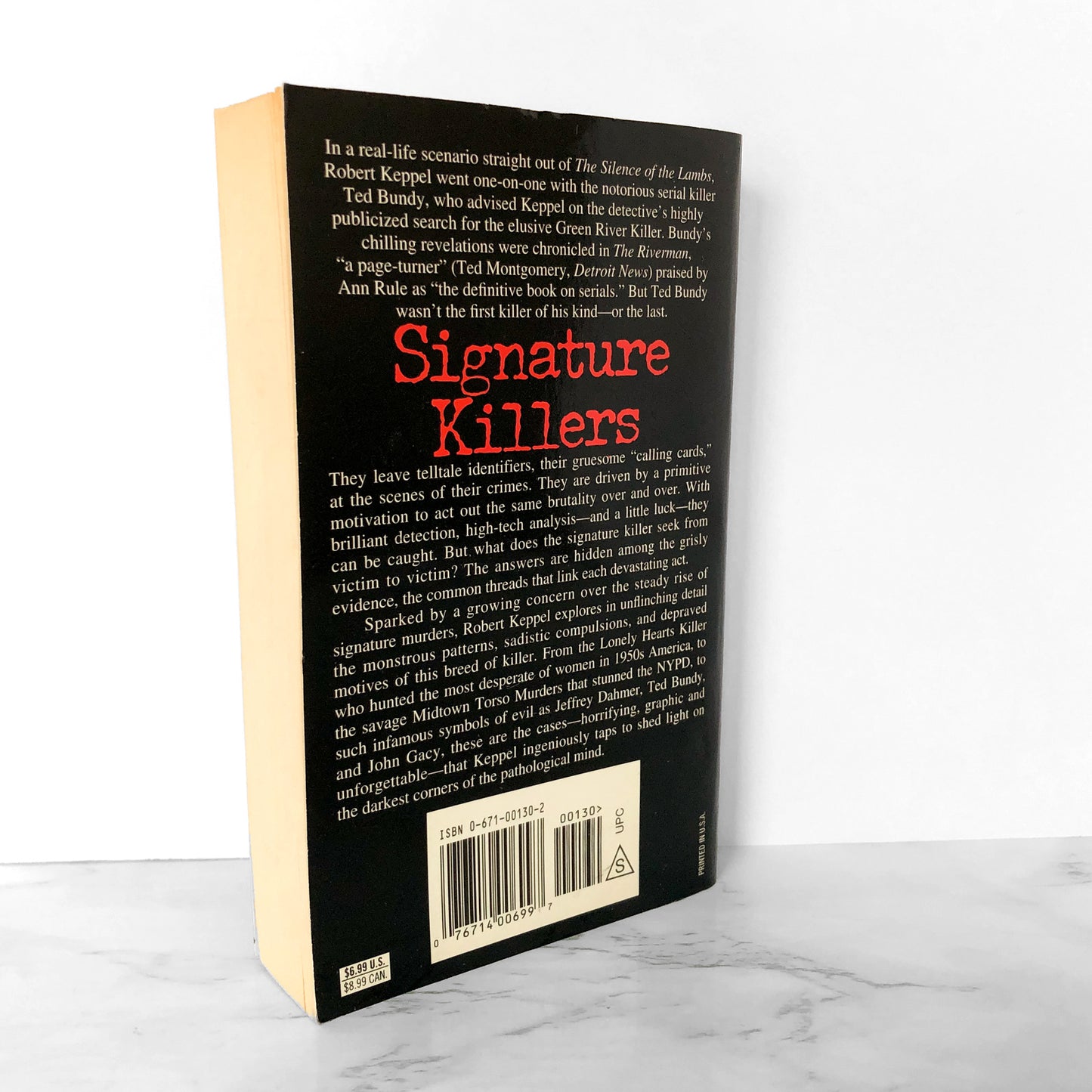Signature Killers by Robert D. Keppel [FIRST EDITION / 1997]