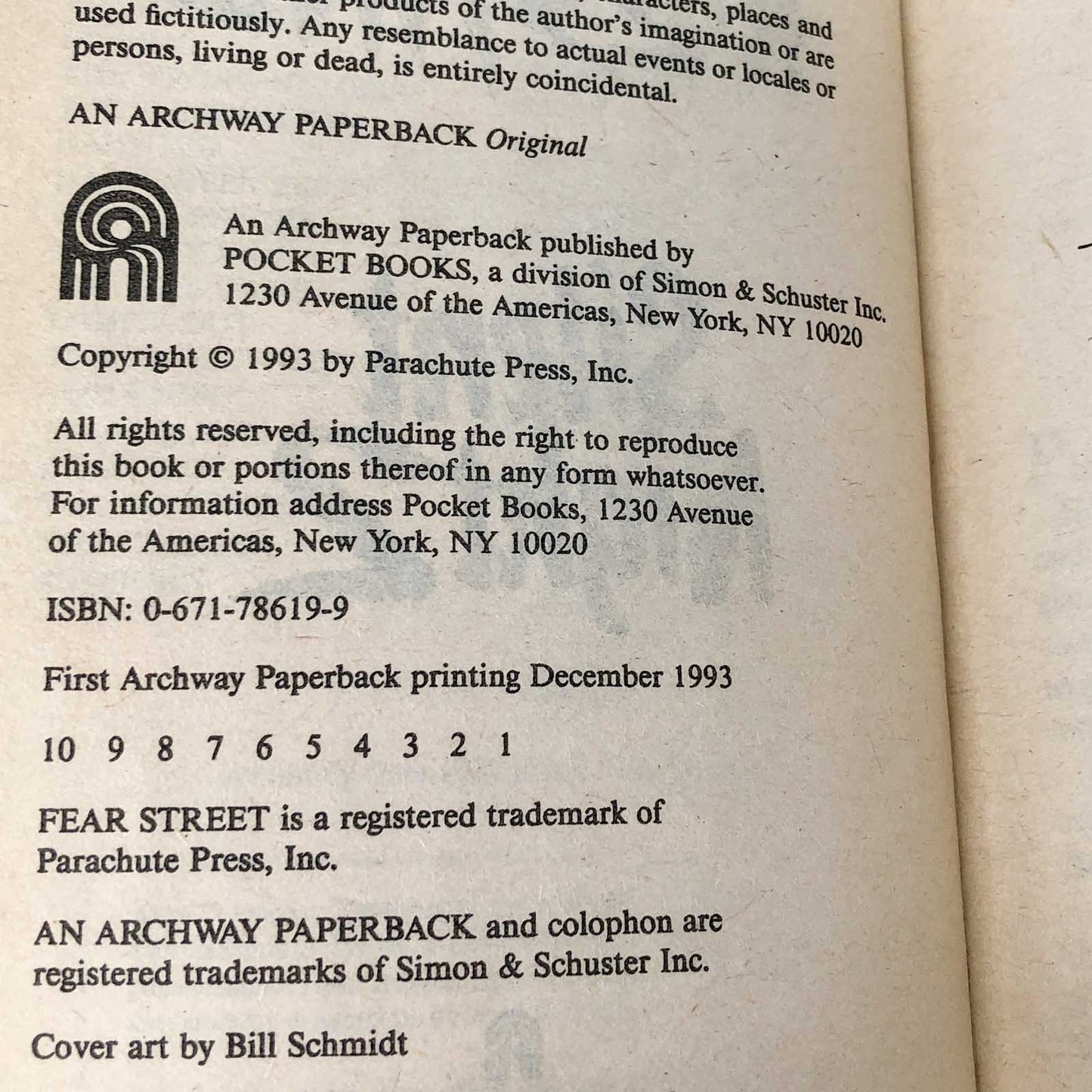 Fear Street: Silent Night 2 by R.L. Stine [FIRST PRINTING] 1993