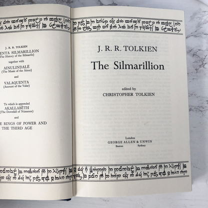 The Silmarillion by J.R.R. Tolkien [UK FIRST EDITION] - Bookshop Apocalypse
