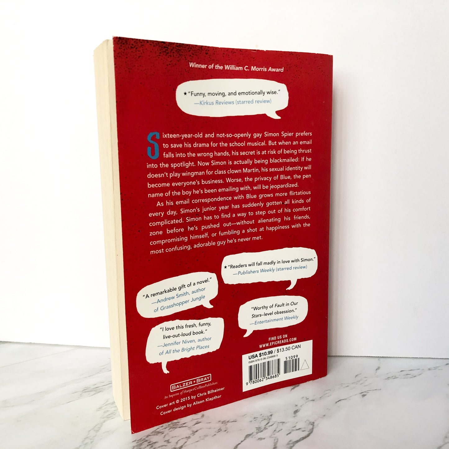 Simon vs. The Homo Sapiens Agenda by Becky Albertalli [SIGNED TRADE PAPERBACK] - Bookshop Apocalypse