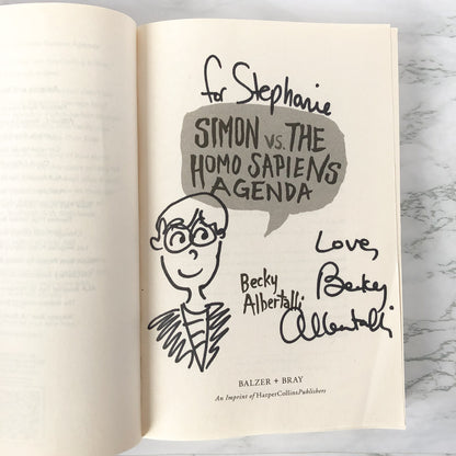 Simon vs. The Homo Sapiens Agenda by Becky Albertalli [SIGNED TRADE PAPERBACK] - Bookshop Apocalypse