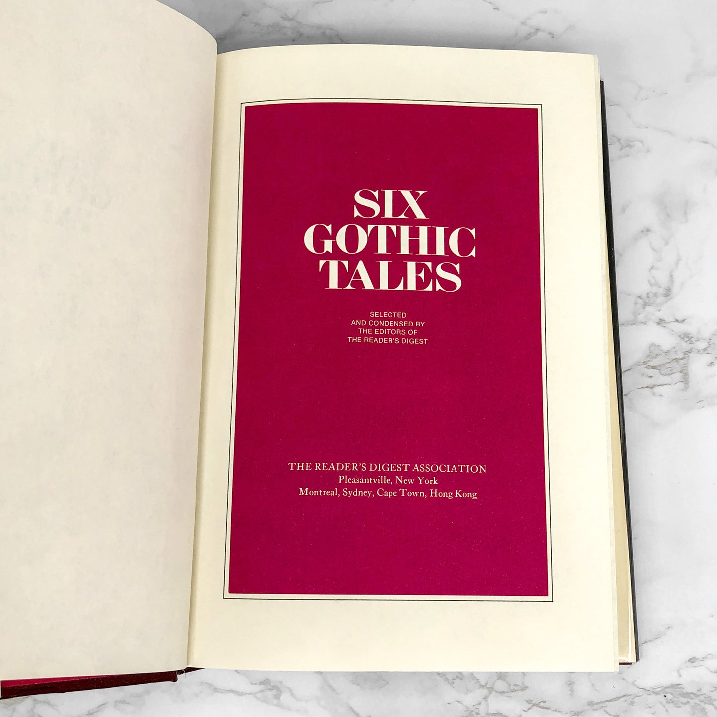 Six Gothic Tales by Daphne du Maurier, Evelyn Anthony, Victory Holt, Jessica North, Phyllis A. Whitney & Madeleine Brent [FIRST EDITION] 1977