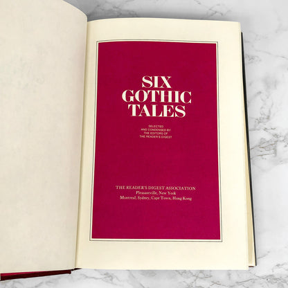 Six Gothic Tales by Daphne du Maurier, Evelyn Anthony, Victory Holt, Jessica North, Phyllis A. Whitney & Madeleine Brent [FIRST EDITION] 1977