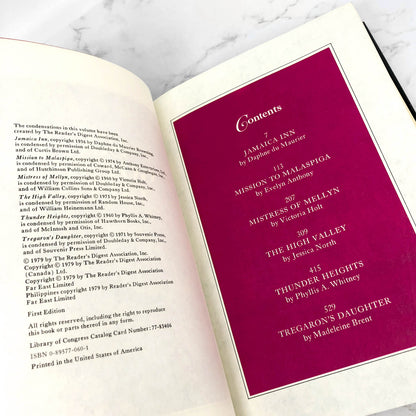 Six Gothic Tales by Daphne du Maurier, Evelyn Anthony, Victory Holt, Jessica North, Phyllis A. Whitney & Madeleine Brent [FIRST EDITION] 1977