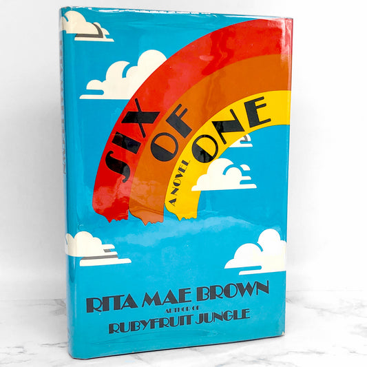 Six of One by Rita Mae Brown [FIRST EDITION] 1978 • Harper & Row
