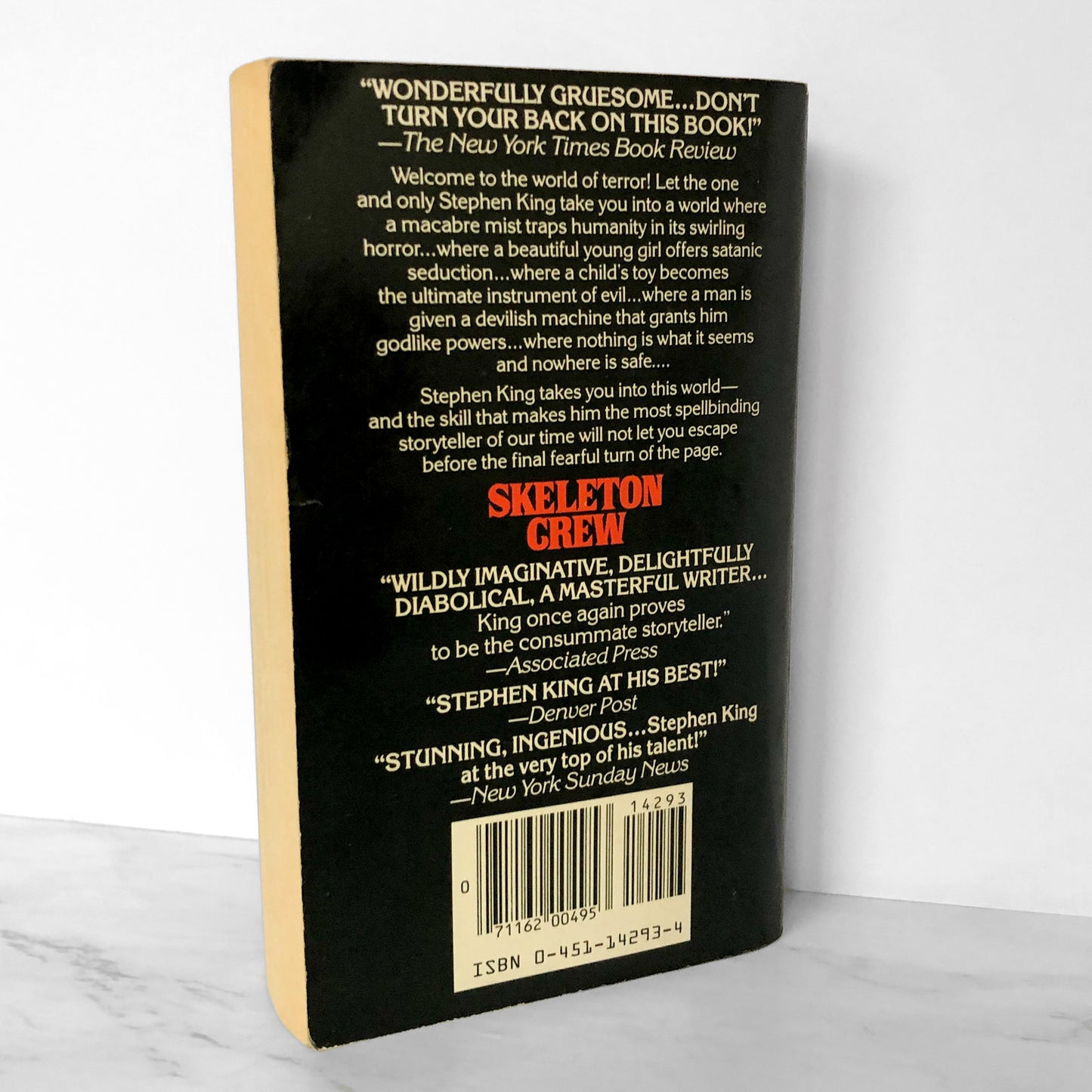 Skeleton Crew by Stephen King [FIRST PAPERBACK PRINTING] 1986