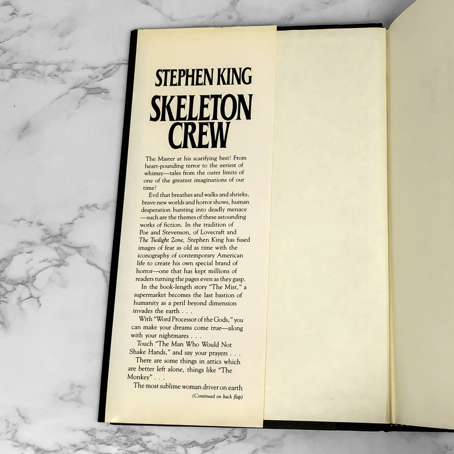 Skeleton Crew by Stephen King [1985 HARDCOVER]