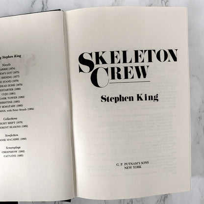 Skeleton Crew by Stephen King [FIRST BOOK CLUB EDITION / 1985]