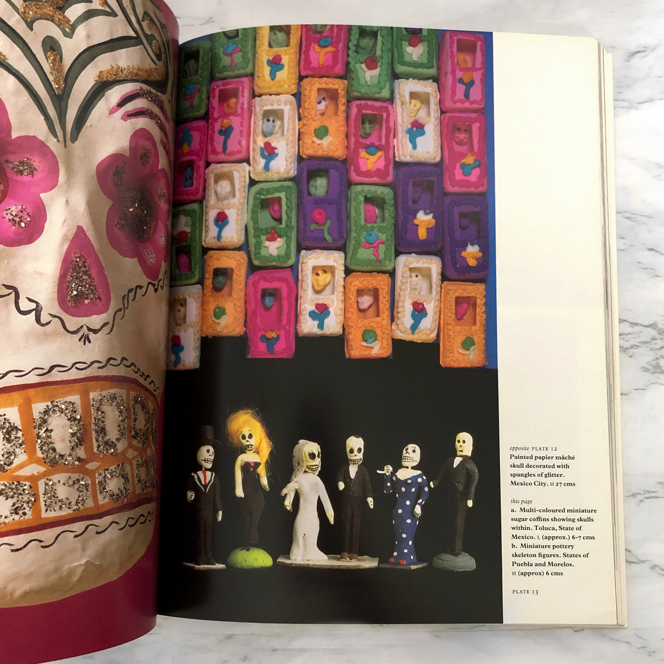 The Skeleton at the Feast: The Day of the Dead in Mexico by Elizabeth Carmichael & Chloe Sayer [U.K. FIRST EDITION]