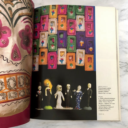 The Skeleton at the Feast: The Day of the Dead in Mexico by Elizabeth Carmichael & Chloe Sayer [U.K. FIRST EDITION]