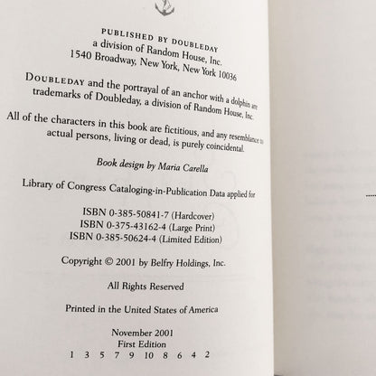 Skipping Christmas by John Grisham [FIRST EDITION / FIRST PRINTING] 2001