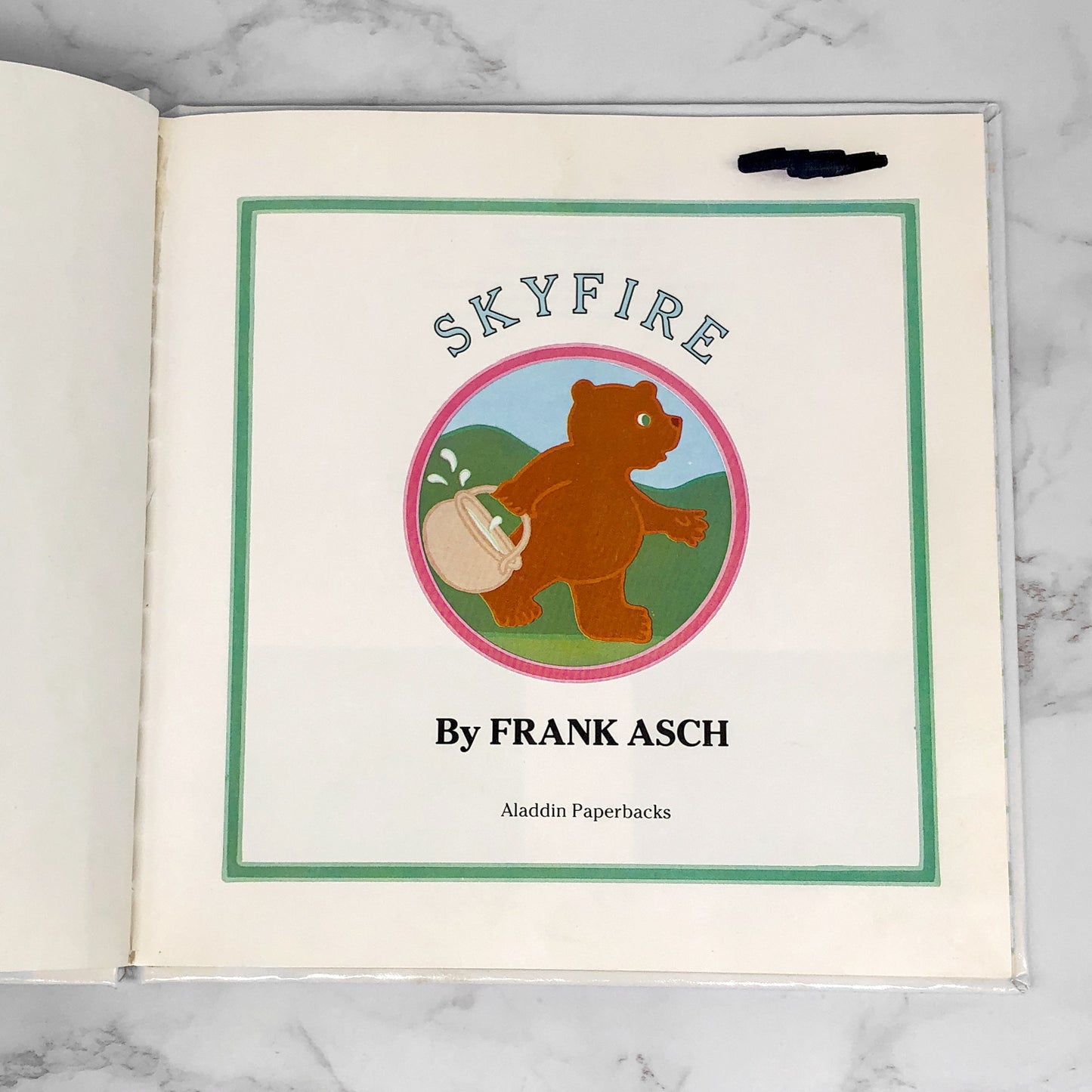 Skyfire by Frank Asch [1988 HARDCOVER] • Turtleback Books