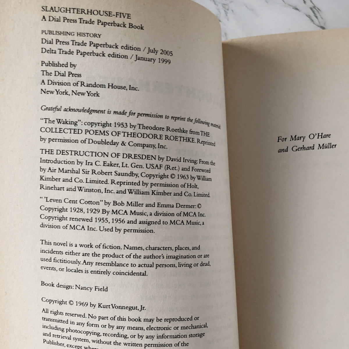 Slaughterhouse Five by Kurt Vonnegut [2005 TRADE PAPERBACK] - Bookshop Apocalypse