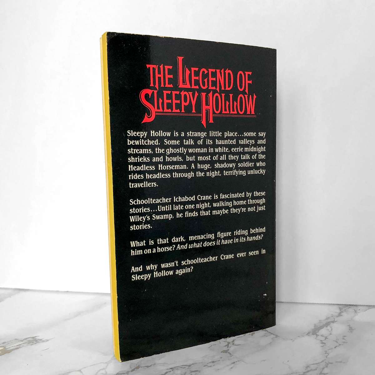 The Legend of Sleepy Hollow by Washington Irving [1987 PAPERBACK]