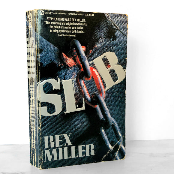 SLOB by Rex Miller [FIRST EDITION • FIRST PRINTING] 1987