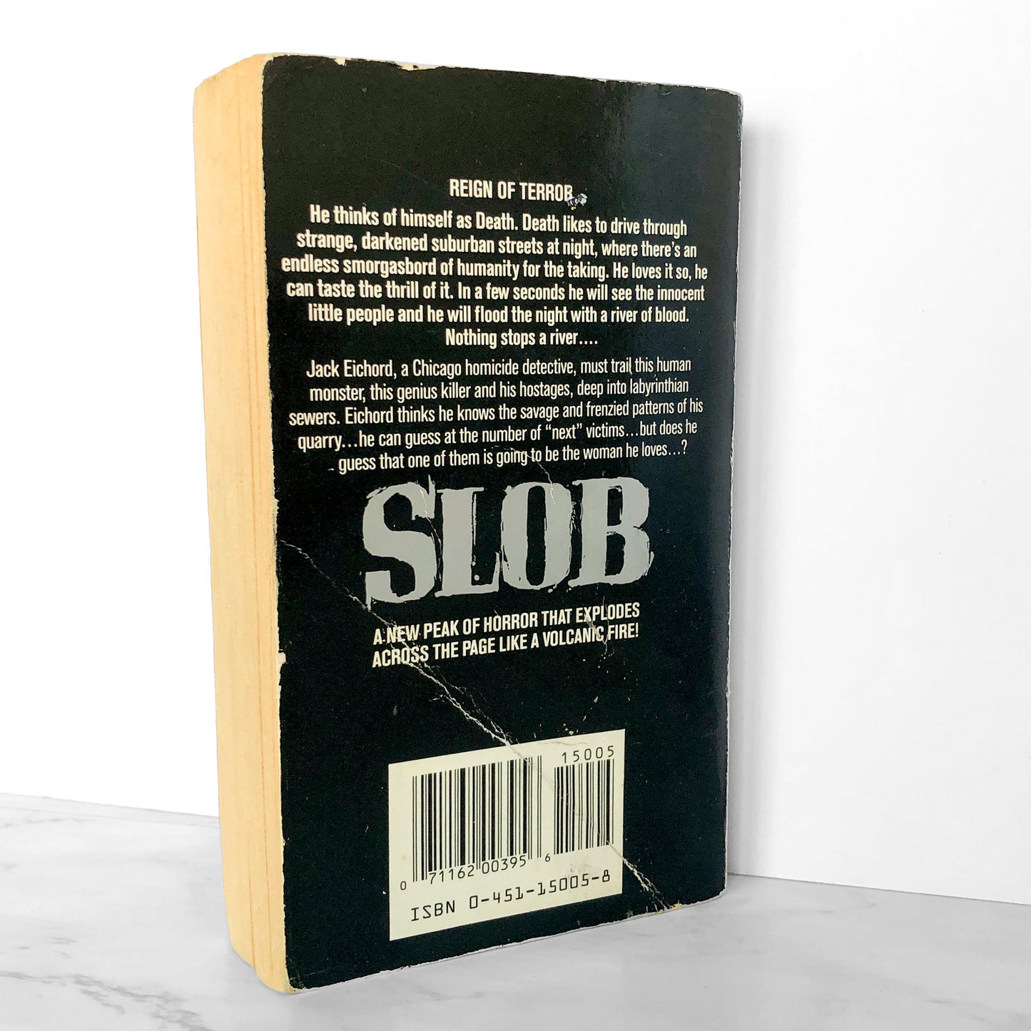 SLOB by Rex Miller [FIRST EDITION • FIRST PRINTING] 1987