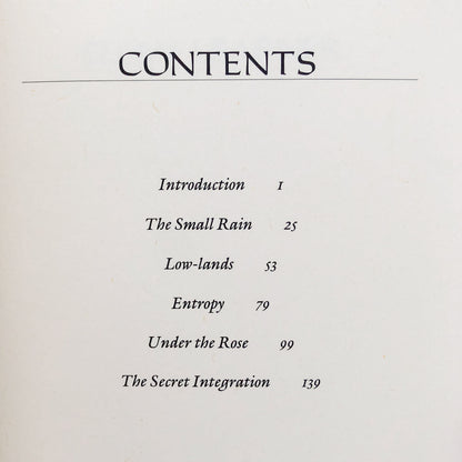 Slow Learner: Early Stories by Thomas Pynchon [FIRST EDITION] 1984 • Little Brown & Co