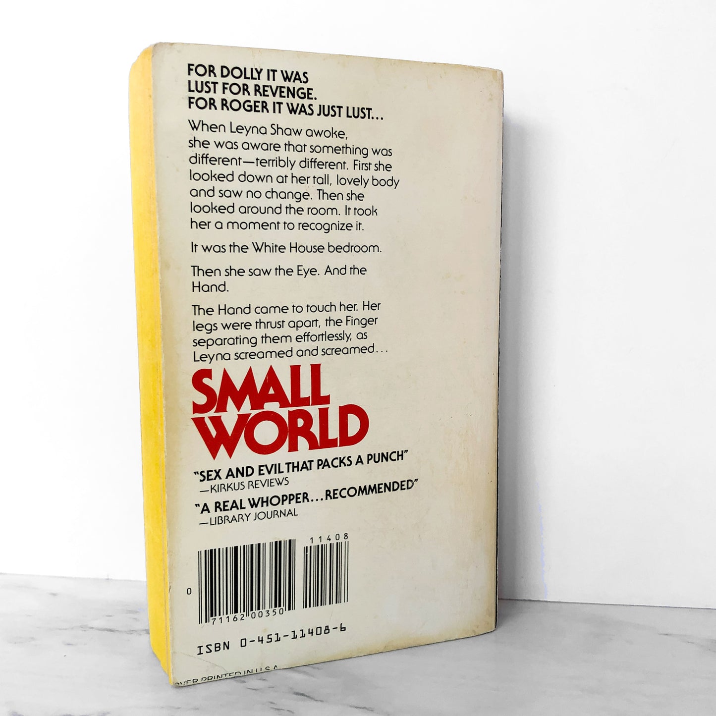 Small World by Tabitha King [FIRST PAPERBACK PRINTING] 1982