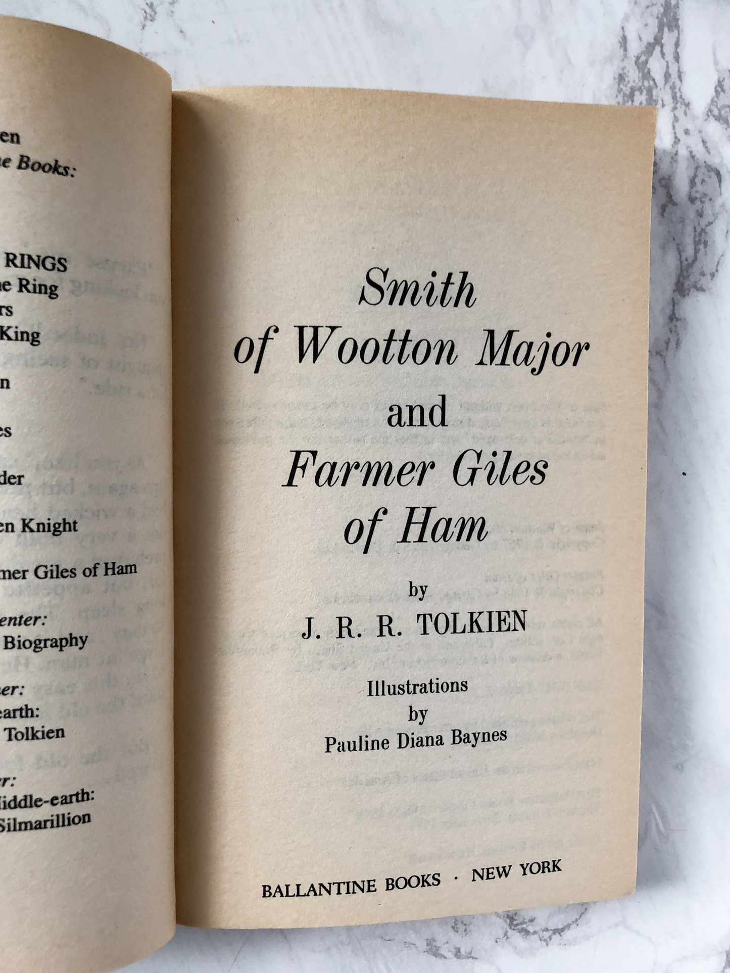Smith of Wootton Major & Farmer Giles of Ham by J.R.R. Tolkien - Bookshop Apocalypse