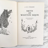 Smith of Wootton Major by J.R.R. Tolkien [U.K. SECOND EDITION] 1975  ❧ George Allen & Unwin