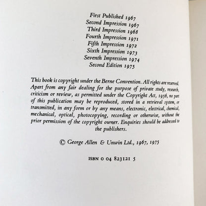 Smith of Wootton Major by J.R.R. Tolkien [U.K. SECOND EDITION] 1975  ❧ George Allen & Unwin