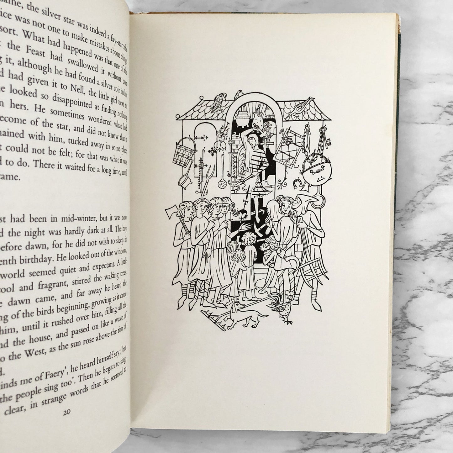 Smith of Wootton Major by J.R.R. Tolkien [U.K. SECOND EDITION] 1975  ❧ George Allen & Unwin