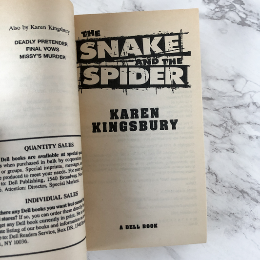 The Snake and the Spider by Karen Kingsbury [FIRST EDITION] - Bookshop Apocalypse