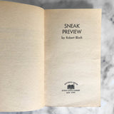 Sneak Preview by Robert Bloch [FIRST PRINTING / 1971]