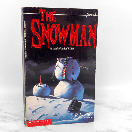 The Snowman by R.L. Stine [1991 PAPERBACK] •Point Horror #21