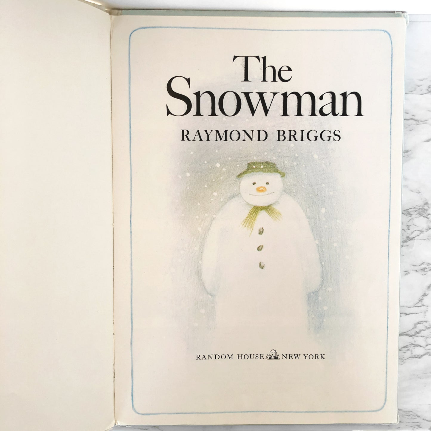 The Snowman by Raymond Briggs [FIRST EDITION / FIRST PRINTING] 1978