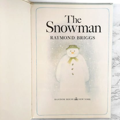 The Snowman by Raymond Briggs [FIRST EDITION / FIRST PRINTING] 1978