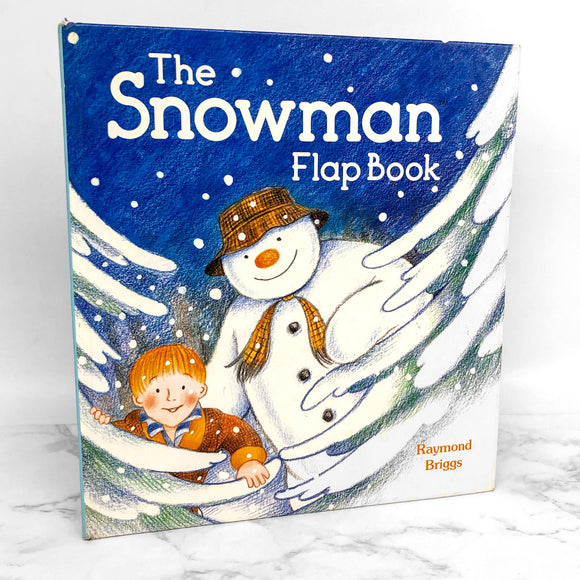 The Snowman Flap Book by Raymond Briggs [FIRST EDITION • FIRST PRINTING] 1990