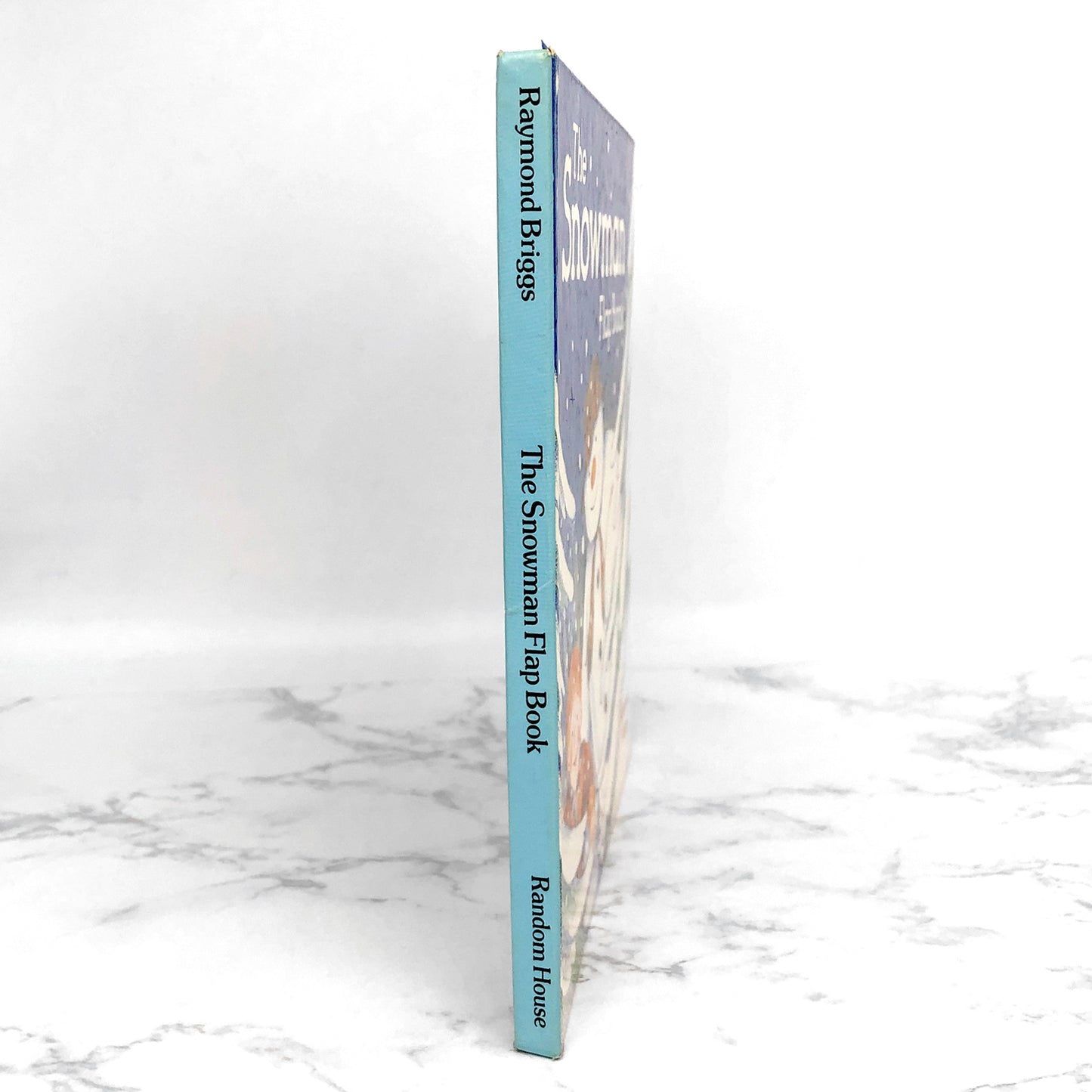 The Snowman Flap Book by Raymond Briggs [FIRST EDITION • FIRST PRINTING] 1990