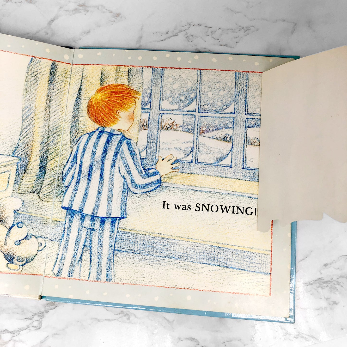 The Snowman Flap Book by Raymond Briggs [FIRST EDITION • FIRST PRINTING] 1990