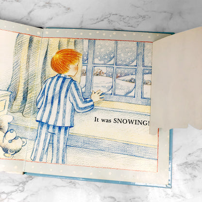 The Snowman Flap Book by Raymond Briggs [FIRST EDITION • FIRST PRINTING] 1990