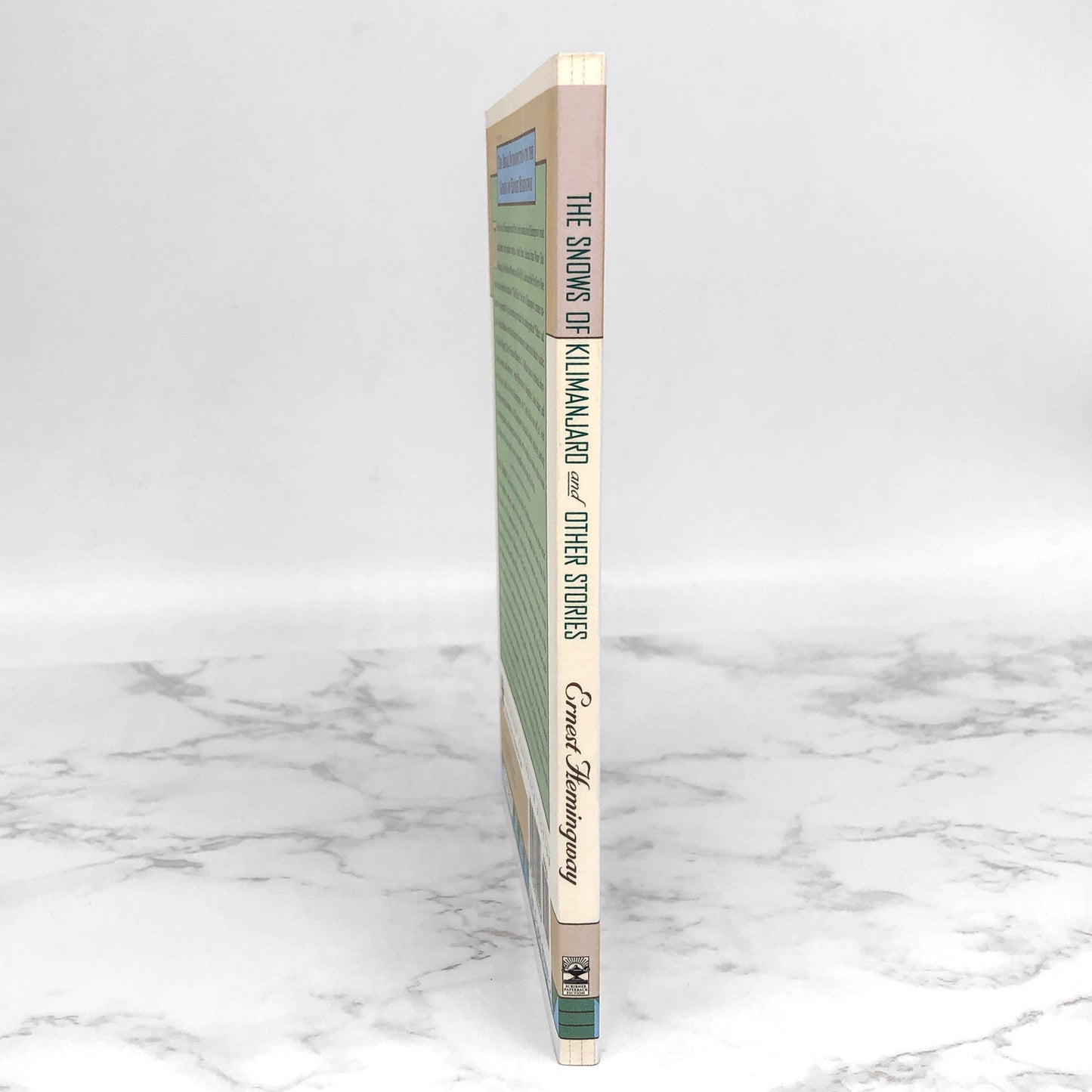 The Snows of Kilimanjaro & Other Stories by Ernest Hemingway [TRADE PAPERBACK] 1995