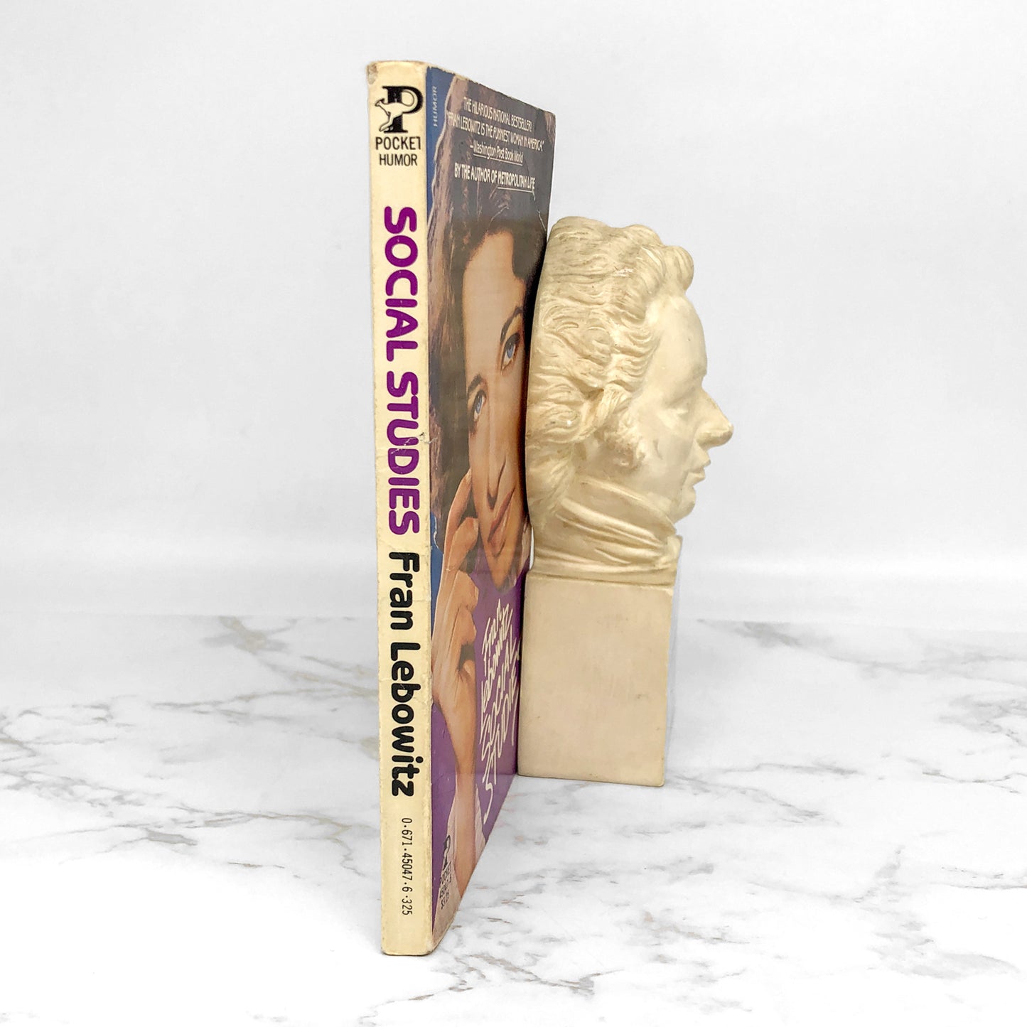 Social Studies by Fran Lebowitz [FIRST PAPERBACK PRINTING] 1982 • Pocket Books