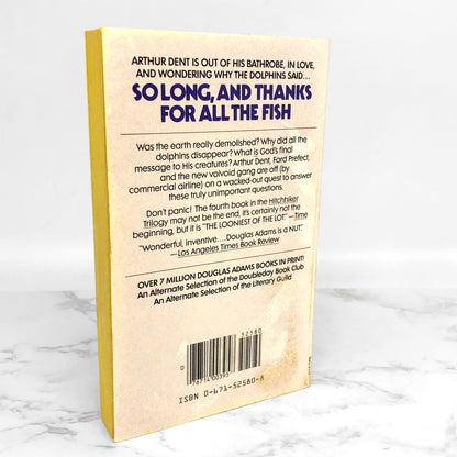 So Long and Thanks For All the Fish by Douglas Adams [FIRST PAPERBACK EDITION] 1985