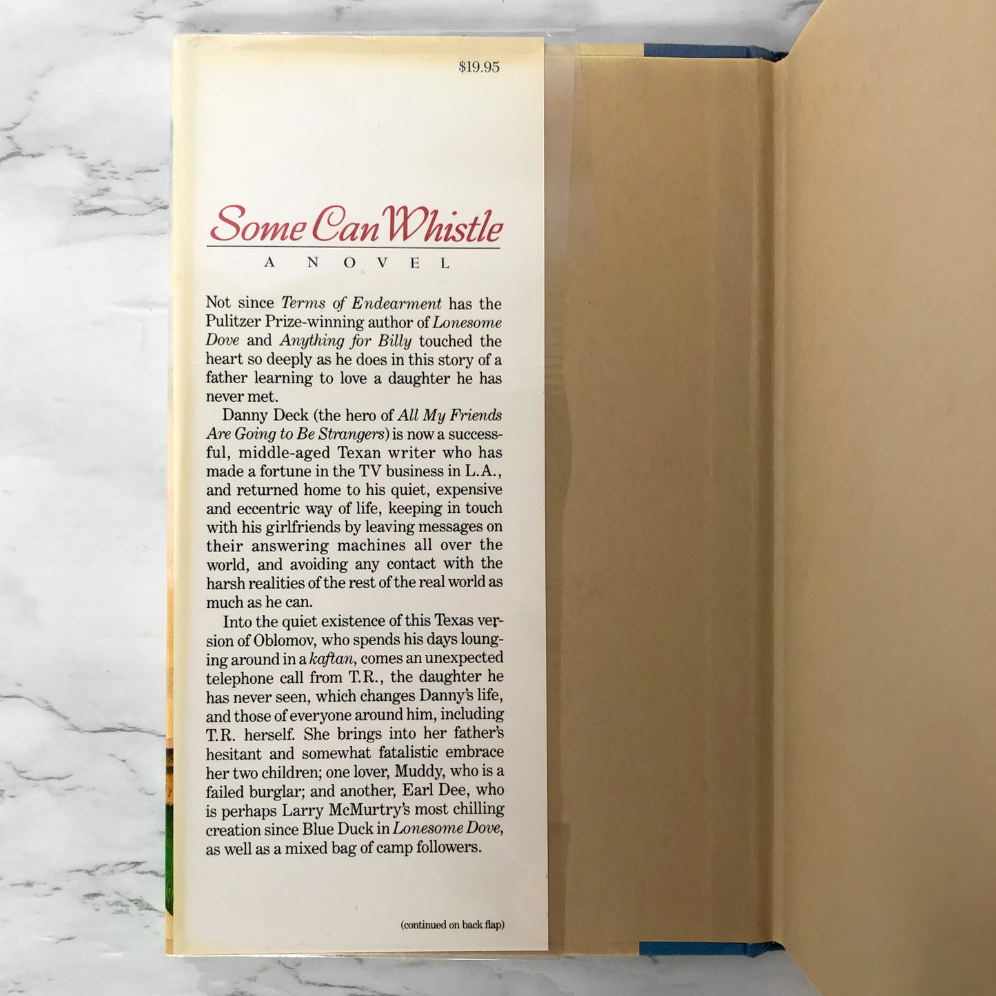 Some Can Whistle by Larry McMurtry [FIRST EDITION / FIRST PRINTING] 1989