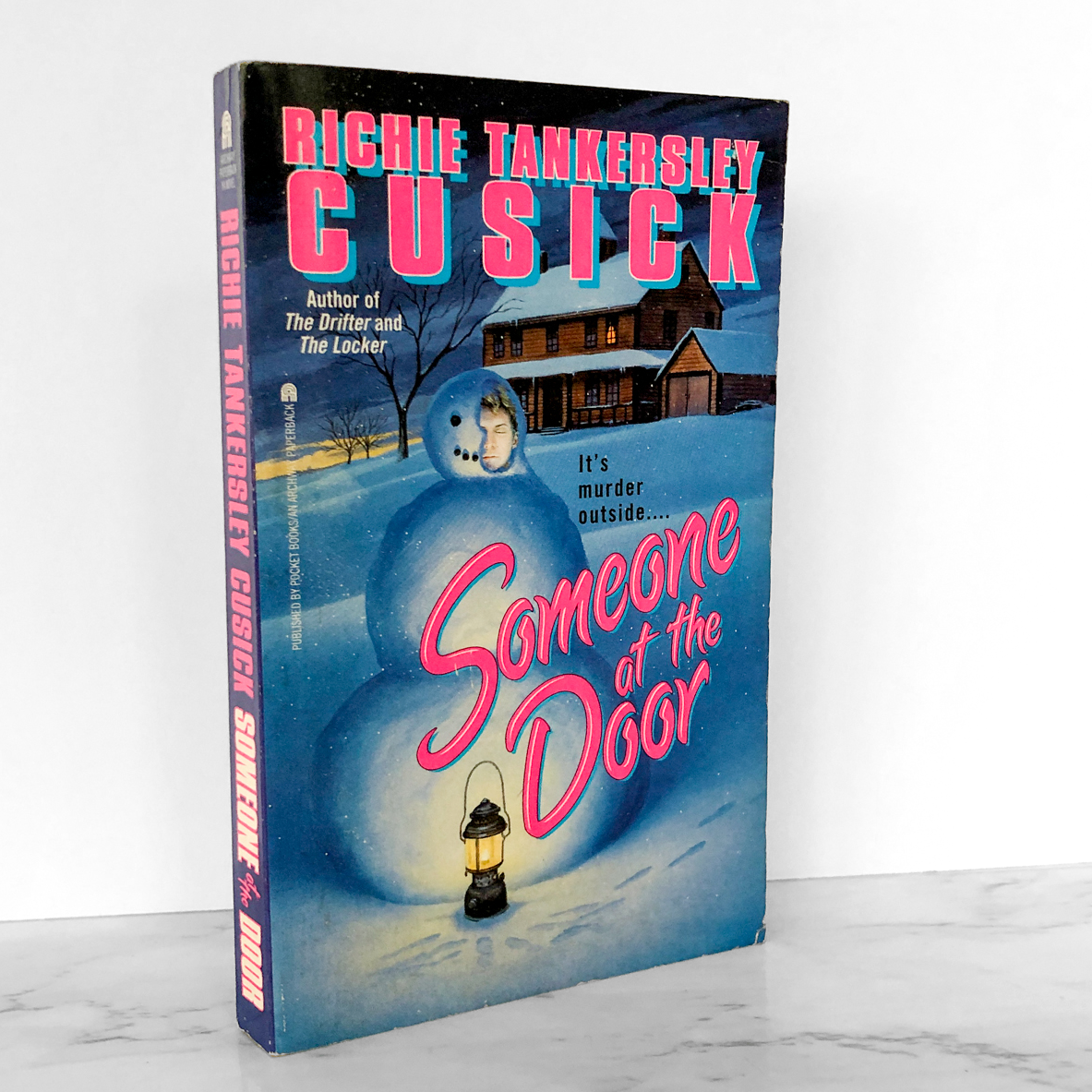 Someone at the Door by Richie Tankersley Cusick [1994 PAPERBACK]