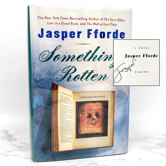 Something Rotten by Jasper Fforde SIGNED! [FIRST EDITION]