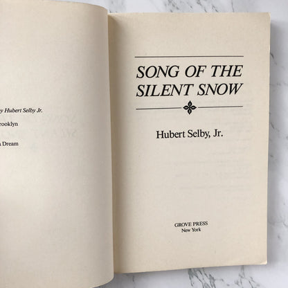 Song of the Silent Snow by Hubert Selby Jr. [FIRST PAPERBACK PRINTING] - Bookshop Apocalypse