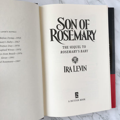 Son of Rosemary by Ira Levin [FIRST EDITION / FIRST PRINTING] - Bookshop Apocalypse