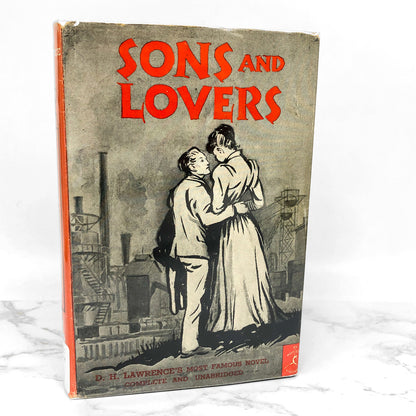 Sons and Lovers by D.H. Lawrence [ANTIQUE HARDCOVER] 1922 • The Modern Library