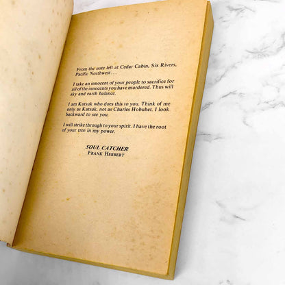 Soul Catcher by Frank Herbert [1983 PAPERBACK] Berkley