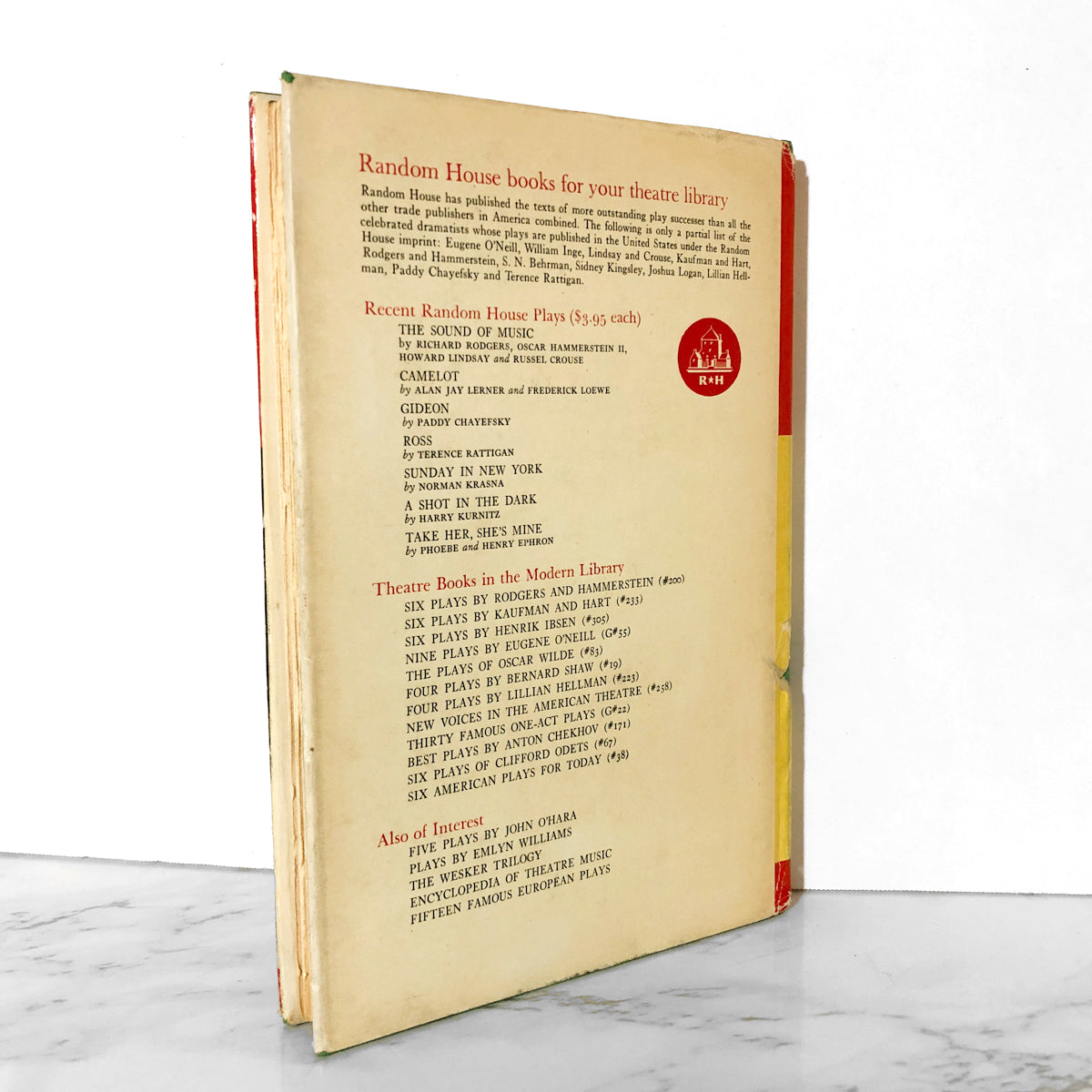 The Sound of Music by Howard Lindsay, Russel Crouse, Richard Rogers & Oscar Hammerstein [FIRST EDITION] - Bookshop Apocalypse