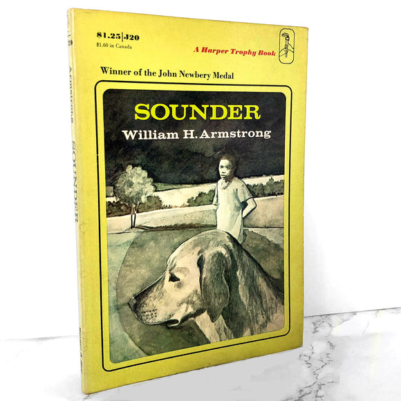Sounder by William H. Armstrong [FIRST PAPERBACK PRINTING] 1972